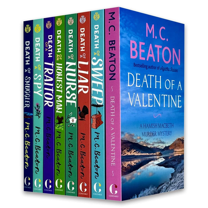 M C Beaton Mystery Series 8 Books Collection Set by M C Beaton - Fiction - Paperback