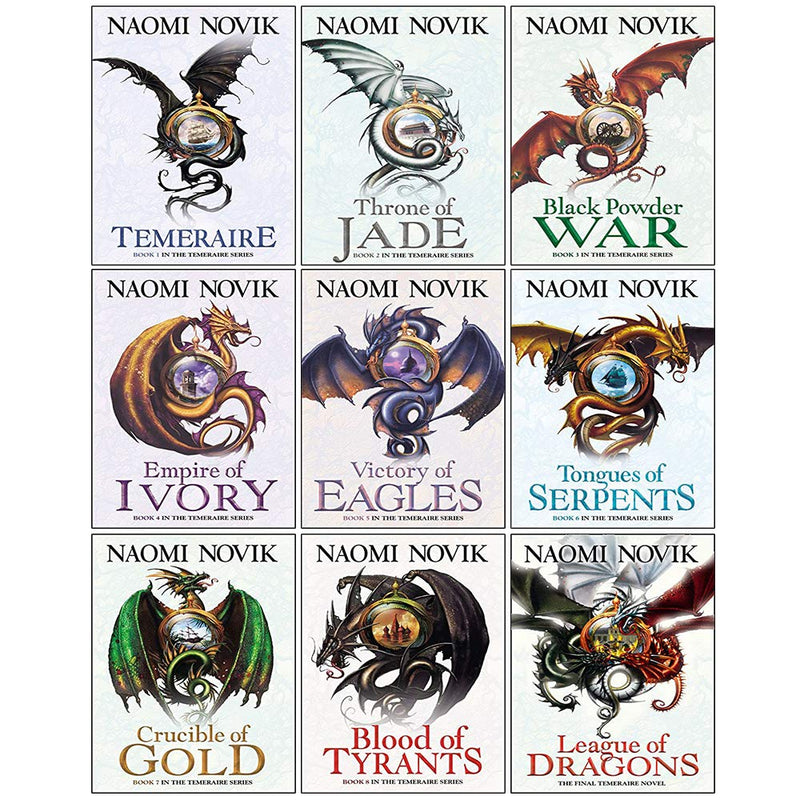 Temeraire Series 9 Books Collection Set By Naomi Novik - The Book Bundle