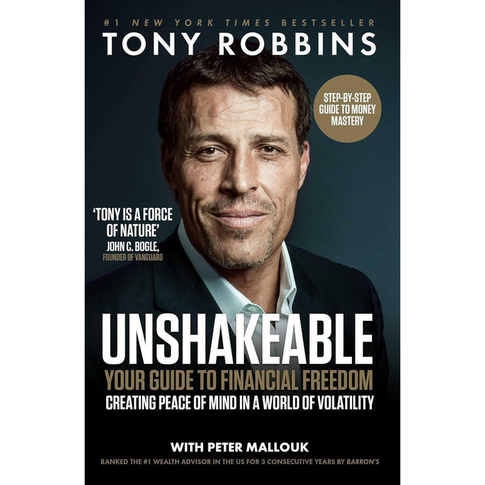 Tony Robbins 2 Books Collection Set (Life Force & Unshakeable: Your Guide to Financial Freedom) - The Book Bundle
