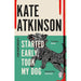 Jackson Brodie Series 6 Books Collection Set by Kate Atkinson Case Histories - The Book Bundle