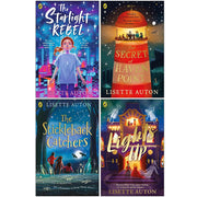 Lisette Auton Collection 4 Books Set (The Starlight Rebel, The Secret of Haven Point, The Stickleback Catchers and Lights Up) - The Book Bundle