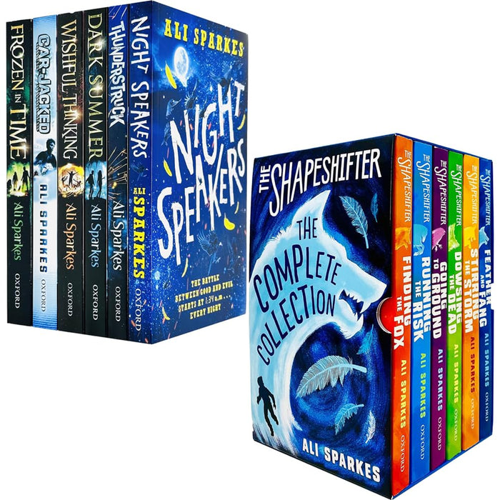 Ali Sparkes Collection 12 Books Set (Frozen in Time, Car-Jacked, Wishful Thinking, Dark Summer, Thunderstruck) - The Book Bundle