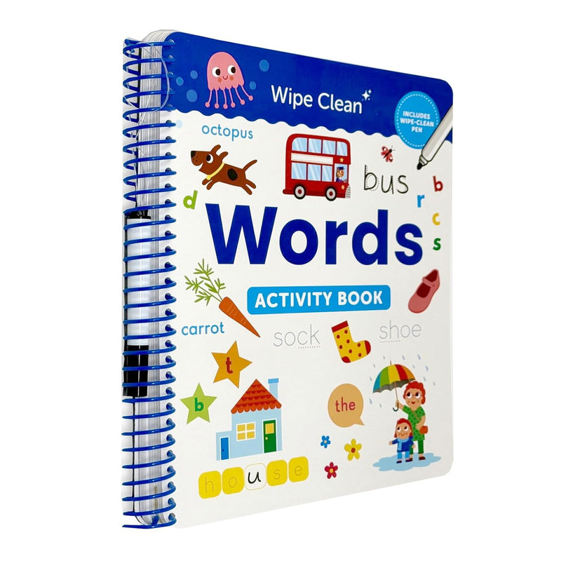 Wipe Clean Early Learning Activity 4 Books Collection Set - Fiction - Paperback
