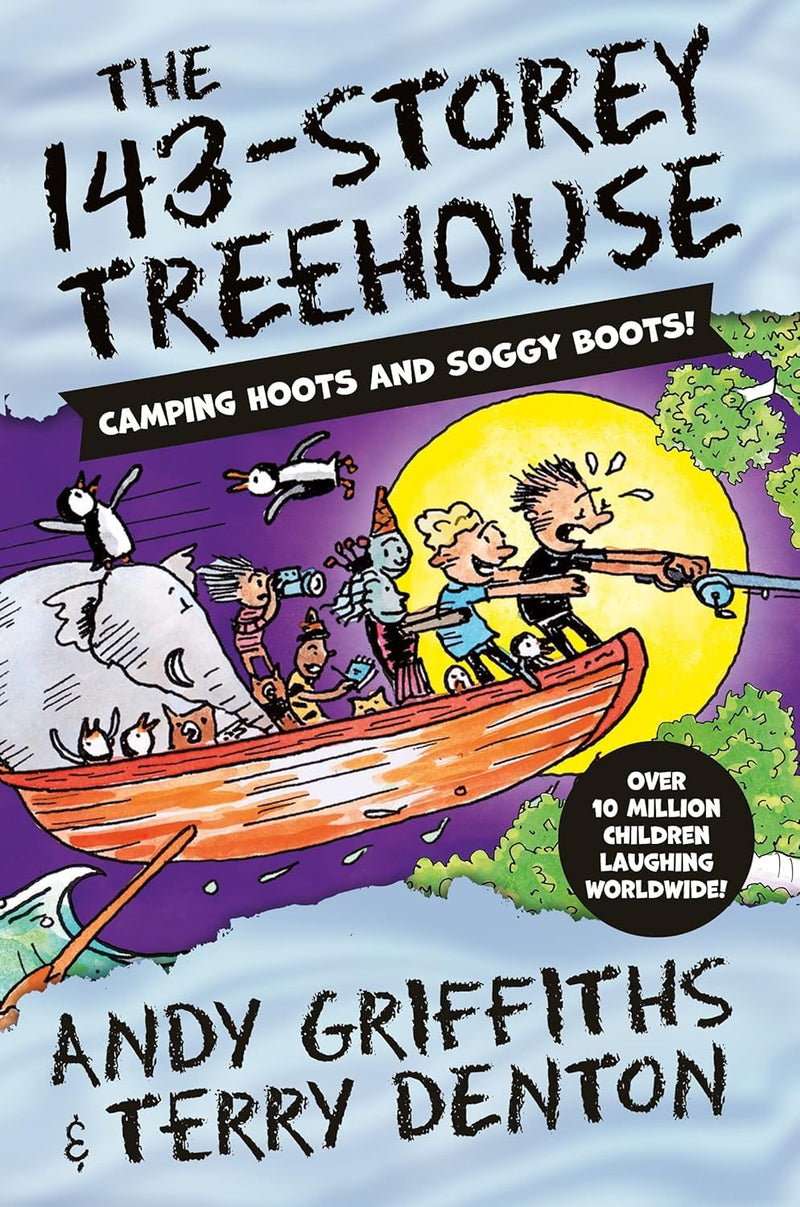 The Treehouse Storey Series 4 Books Collection Set by Andy Griffiths & Terry Denton - Fiction - Paperback