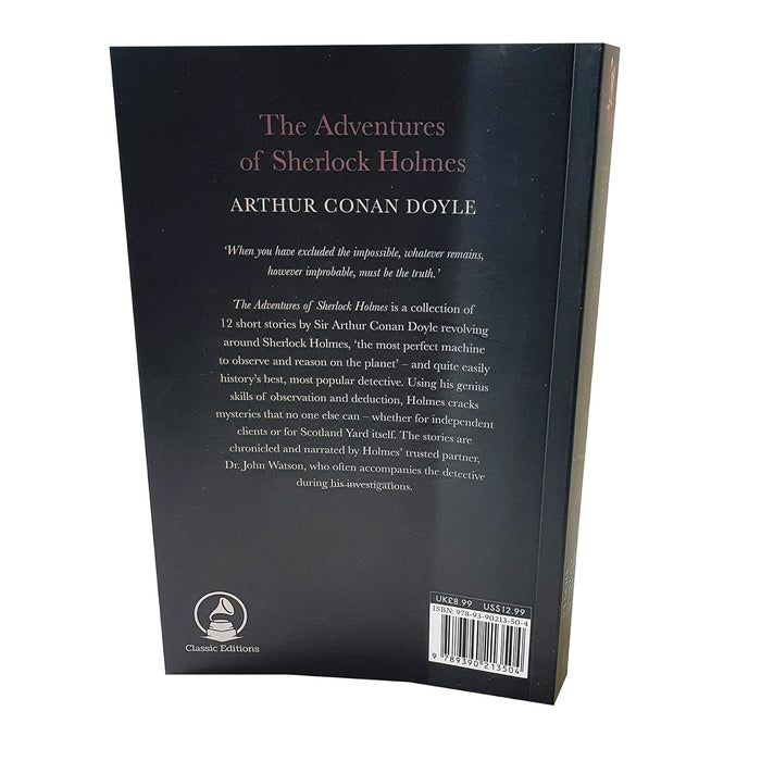 The Adventures of Sherlock Holmes by Arthur Conan Doyle PB - The Book Bundle