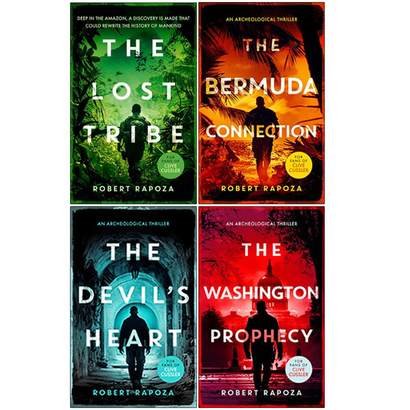 Nick Randall Series 4 Books Collection Set By Robert Rapoza - Fiction - Paperback