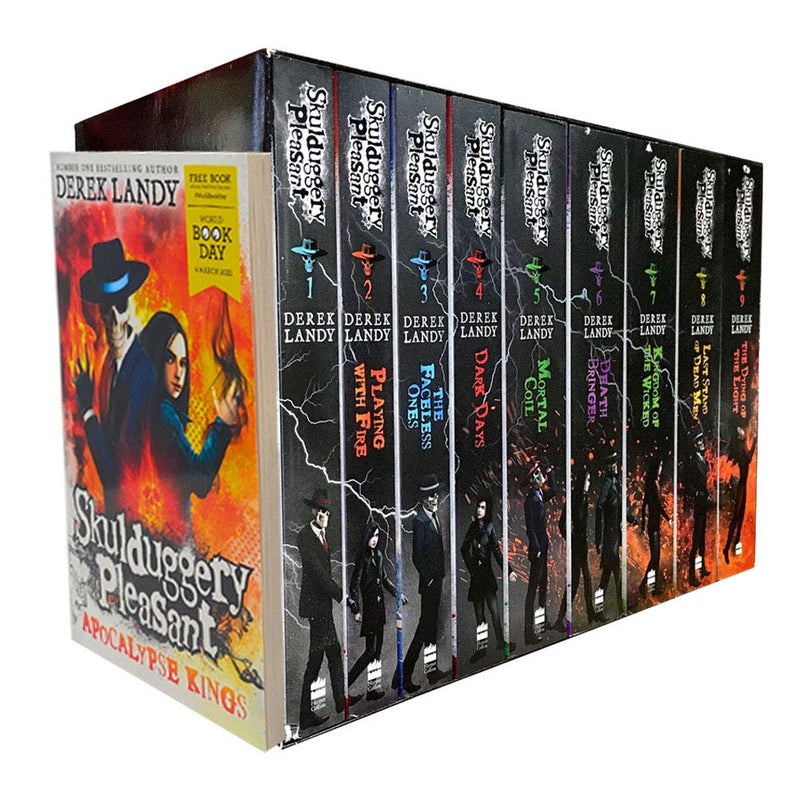 Skulduggery Pleasant 10 Books Collection Box Set by Derek Landy - Fiction - Box Set
