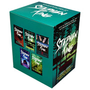 Stephen King Classic Collection Hodder Paperbacks with five fiction books in a box set display.