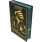 Hardcover of Crime and Punishment Spayed Edition by Fyodor Dostoevsky, featuring the book's cover design and title.