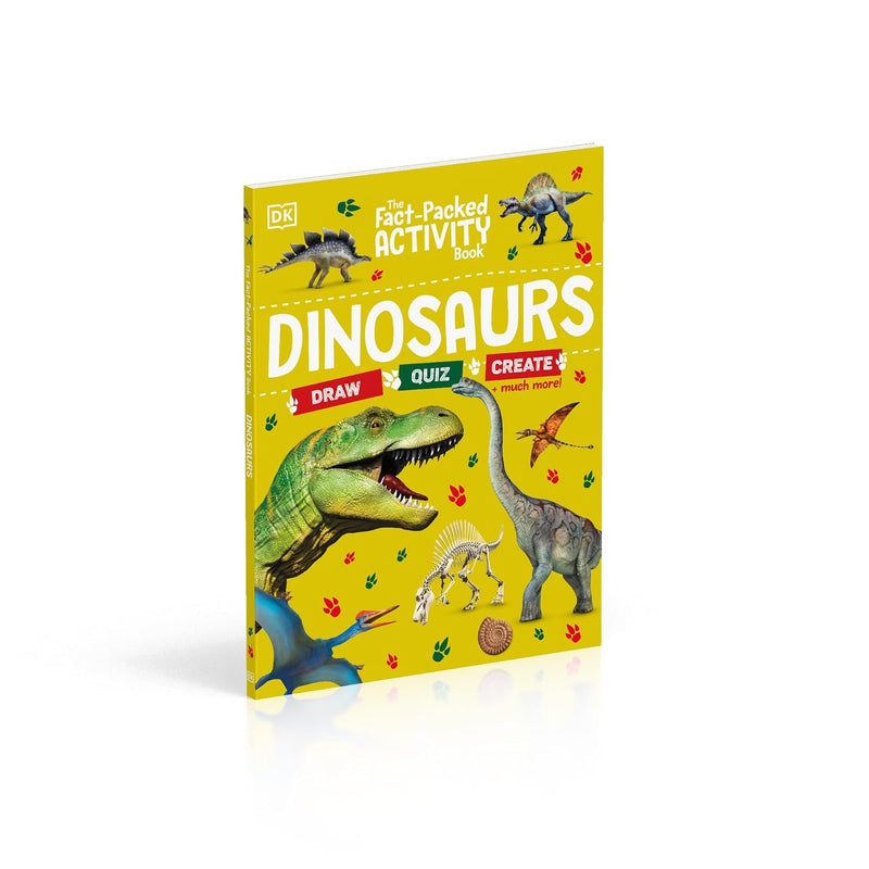 The Fact-Packed Activity Book: Dinosaurs - Fiction - Educational Activity Book For Curious Young Readers