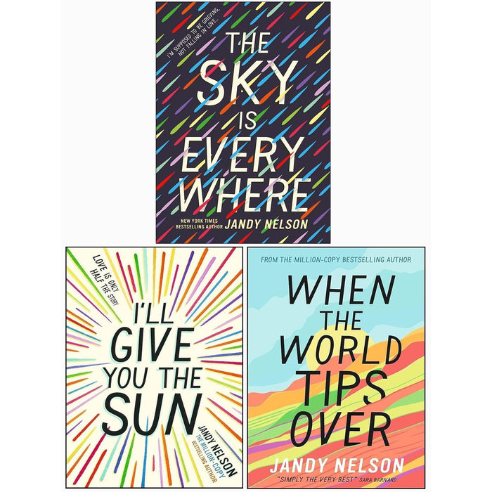 Jandy Nelson Collection 3 Books Set (Sky Is Everywhere, When World Tips Over) - The Book Bundle