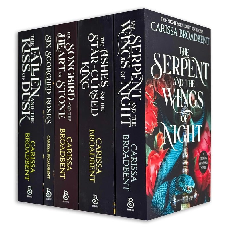 Crowns Of Nyaxia 5 Books Collection Set By Carissa Broadbent - Fiction - Mixed Format