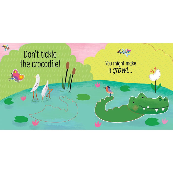 Don't Tickle the Crocodile! (DON'T TICKLE Touchy Feely Sound Books) - The Book Bundle