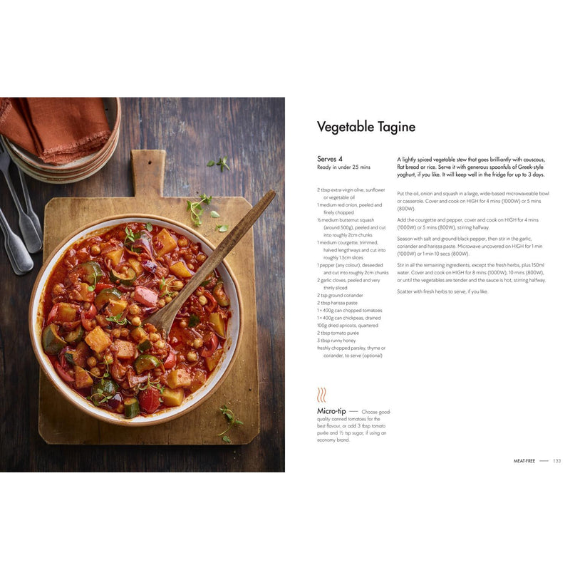 High-quality image of a cookbook cover titled "PING!" by Justine Pattison, featuring colorful recipe photos and text.