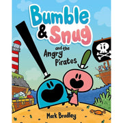Set of five children's fiction books by Mark Bradley, including Bumble and Snug, the Angry Pirates, and Shy Ghost, published by Hodder.