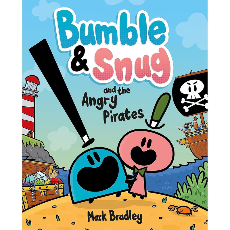 Set of five children's fiction books by Mark Bradley, including Bumble and Snug, the Angry Pirates, and Shy Ghost, published by Hodder.
