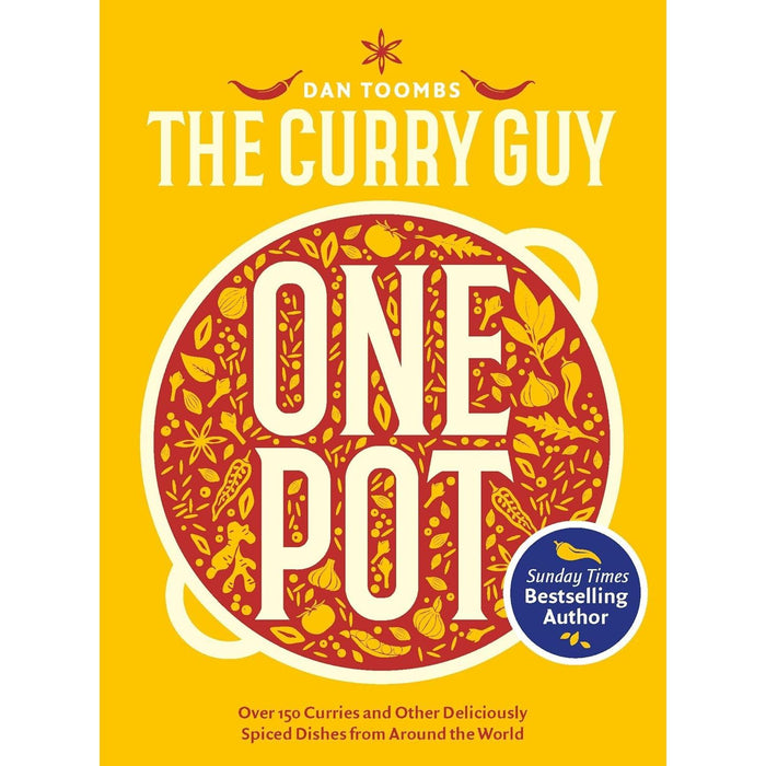 Curry Guy One Pot, The Curry Guy & Healthy Indian Curry Dishes 3 Books Collection Set - The Book Bundle
