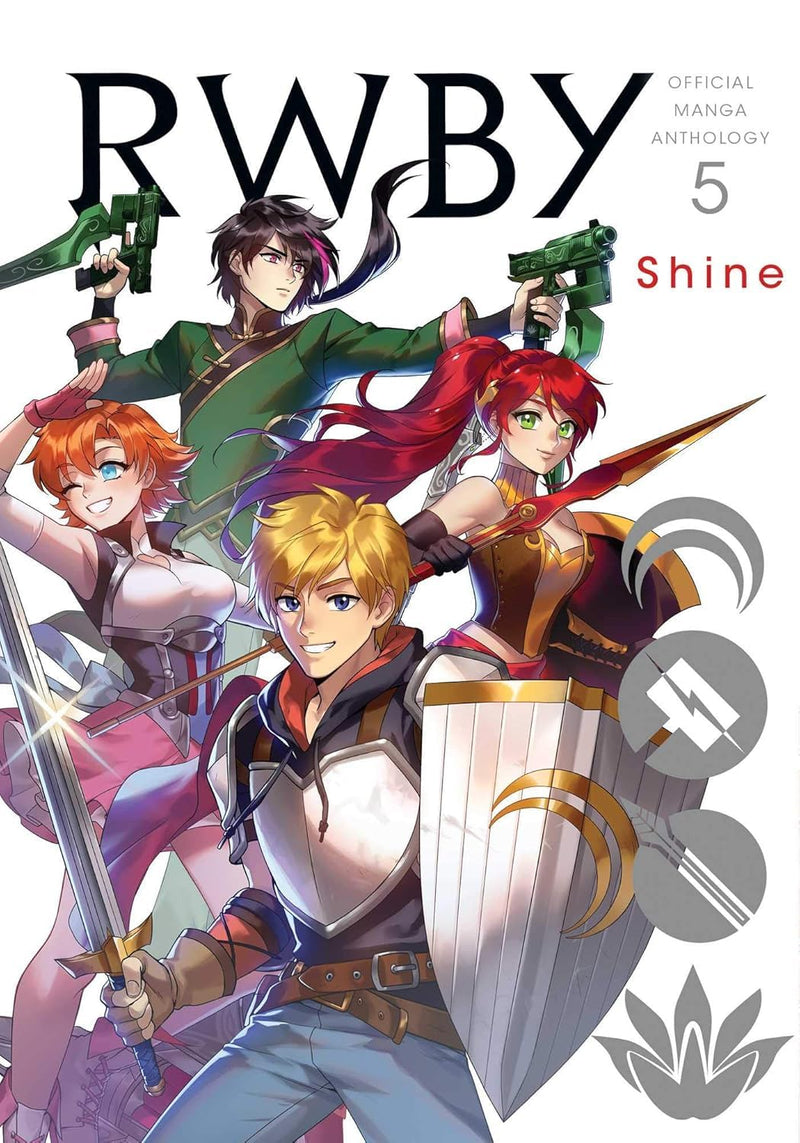 RWBY Official Manga Anthology 5 Books Collection Set By Rooster Teeth Productions - Fiction - Paperback
