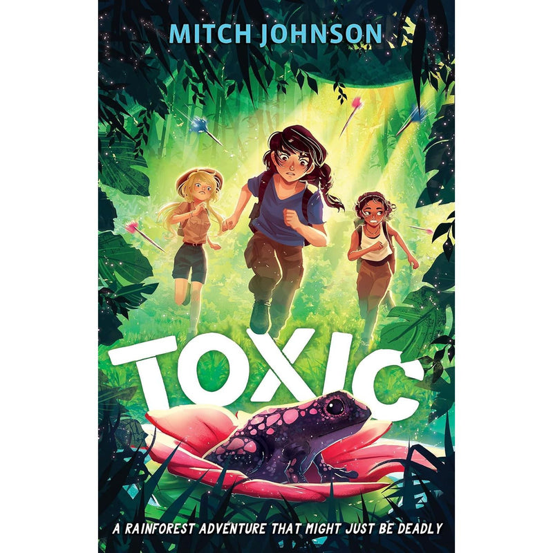 Mitch Johnson Collection 3 Books Set (Toxic, Kick, Spark )