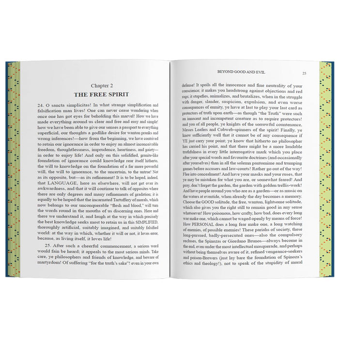 Beyond Good And Evil: Wilco Classics Sprayed Edge Premium by Friedrich Nietzsche - The Book Bundle