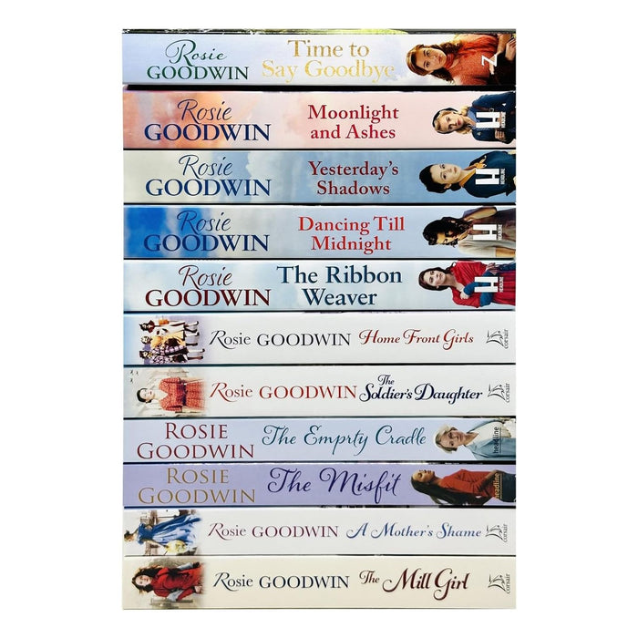 Rosie Goodwin 11 Books Collection Set (Dancing Till Midnight, Yesterday's Shadows) - The Book Bundle