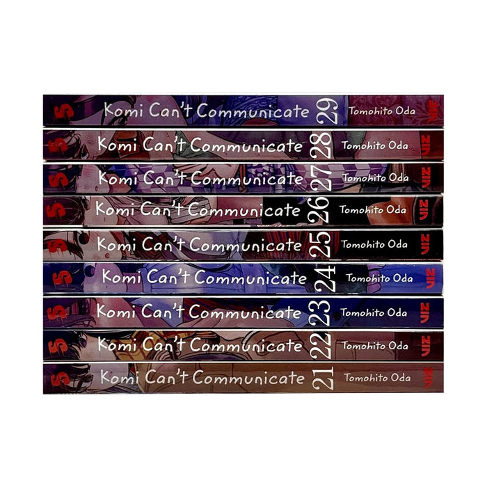 Komi Can't Communicate Vol 21-29 Collection 9 Books Set By Tomohito Oda - The Book Bundle