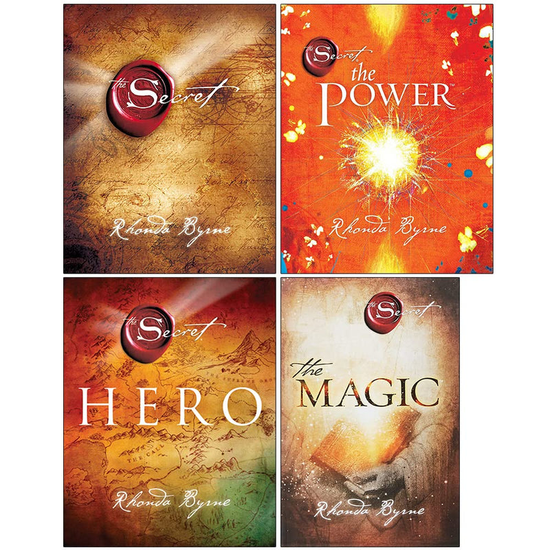 Rhonda Byrne The Secret Series 4 Books Collection Set (The Secret)