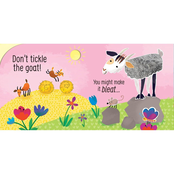 Don't Tickle the Cow! (DON'T TICKLE Touchy Feely Sound Books) - The Book Bundle