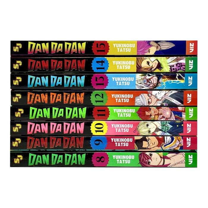 Dandadan Volume 8-15: 8 Books Collection Set by Yukinobu Tatsu