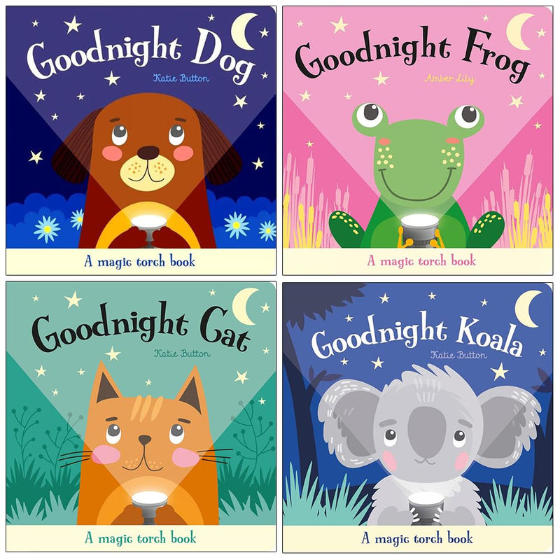 Magic Torch Book Series 4 Books Collection Set By Katie Button & Amber Lily - Fiction - Hardback