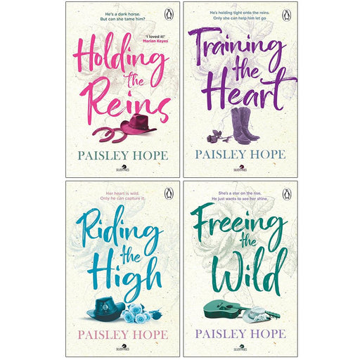Silver Pines Ranch Series 1-4 Books Collection Set By Paisley Hope (Training the Heart, Riding the High, Holding the Reins & Freeing the Wild) - The Book Bundle