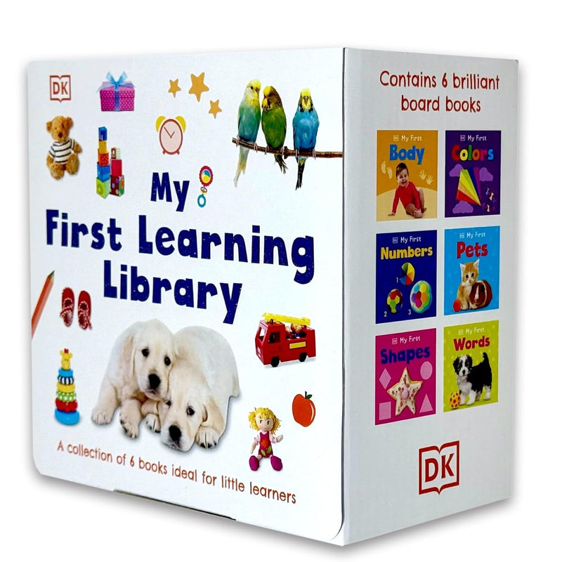 My First Learning Library 6 Books Box Set Early Learning Collection - Ages 0–2 - Board Book