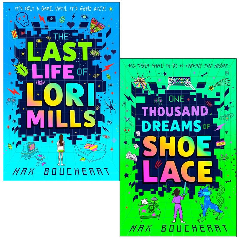 The Last Life of Lori Mills & One Thousand Dreams of Shoelace 2 Books Collection Set by Max Boucherat -Fiction-Paperback