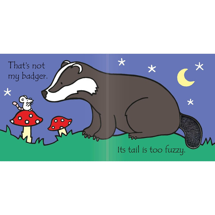 That's not my badger... by Fiona Watt, Rachel Wells Board Book - The Book Bundle