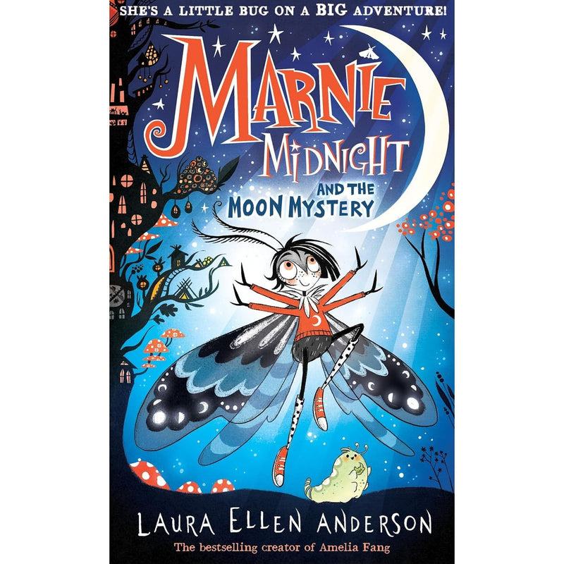 Laura Ellen Anderson Marnie Midnight 3-book collection set in paperback featuring colorful book covers by Farshore Ltd.