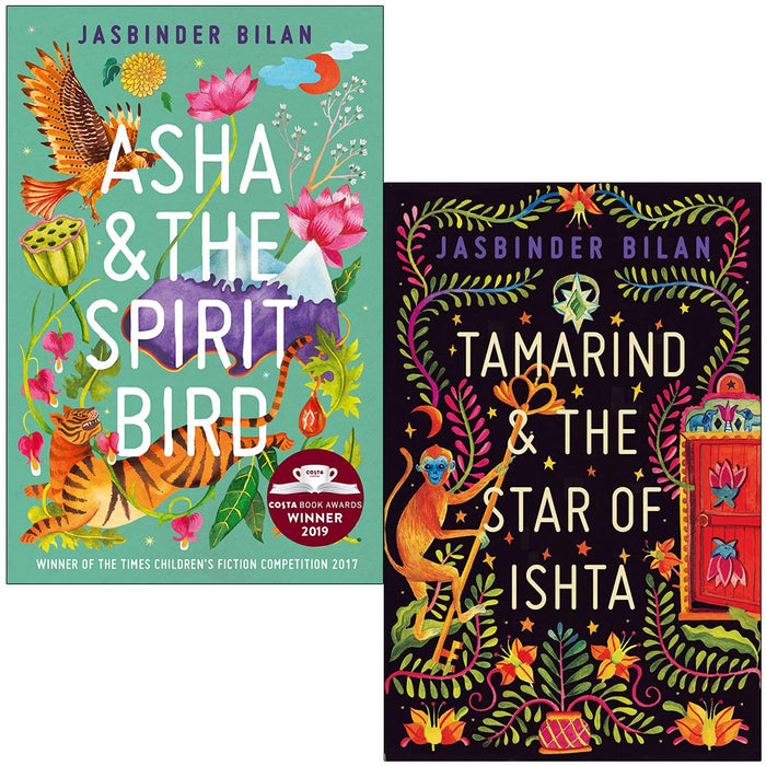 Asha & the Spirit Bird and Tamarind & the Star of Ishta By Jasbinder Bilan 2 Books Collection Set - The Book Bundle
