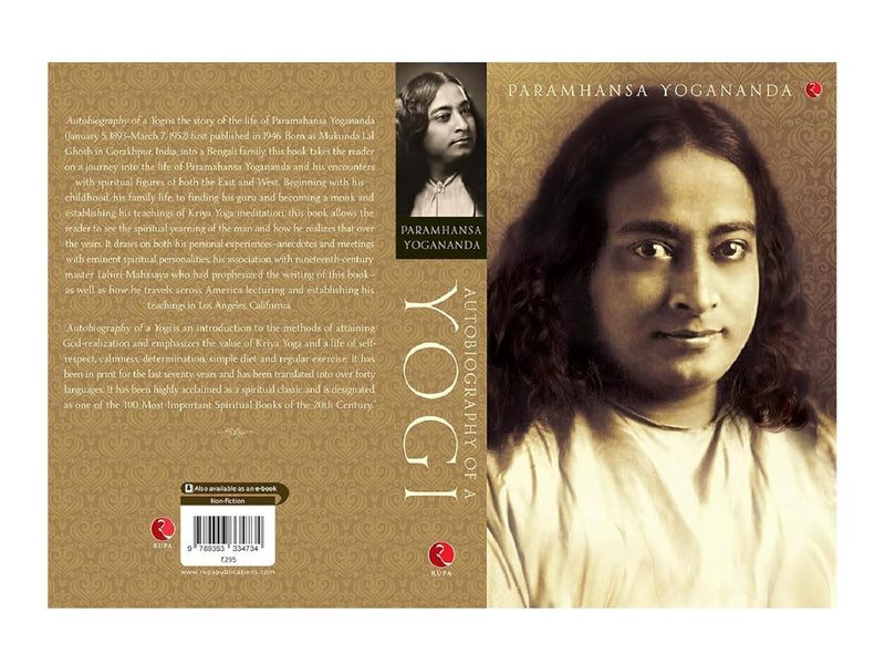 Autobiography Of A Yogi By Paramahansa Yogananda - Non Fiction Paperback