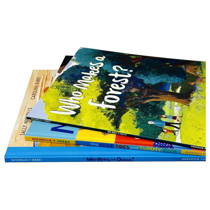 Sally Nicholls Collection 3 Books Set Who Makes a Forest, Who Makes an Ocean - The Book Bundle