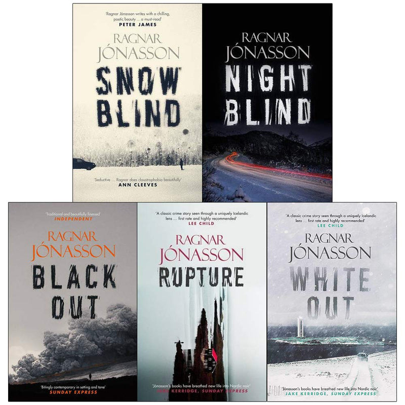 Dark Iceland Series 5 Books Collection Set By Ragnar Jonasson - The Book Bundle