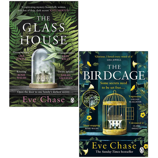 Eve Chase Collection 2 Books Set (The Glass House, The Birdcage) - The Book Bundle