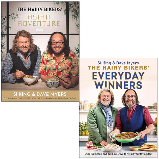 The Hairy Bikers Collection 2 Books Set (Asian Adventure and Everyday Winners) - The Book Bundle