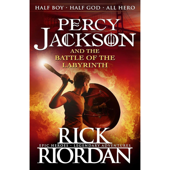 Rick Riordan Percy Jackson & The Nico Di Angelo Adventures Series 9 Books Collection Set (Lightning Thief, Sea of Monsters, Titan's Curse) - The Book Bundle