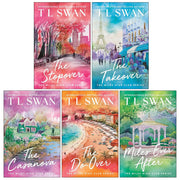 Set of five paperback Miles High Club Series books by T L Swan, fiction collection, Keeperton Ltd edition.