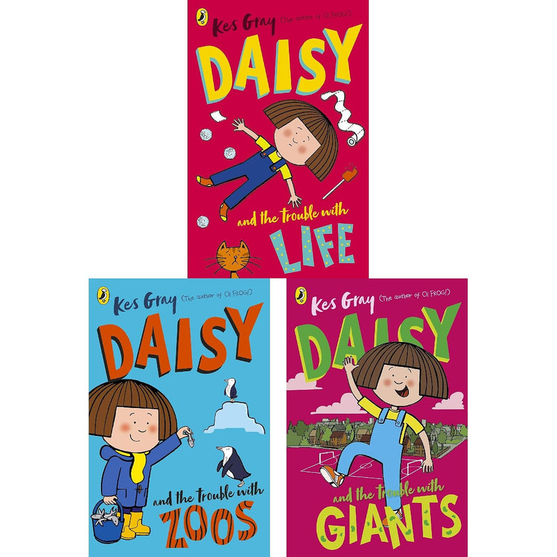 Daisy And The Trouble With 18 Books Collection Set By Kes Gray - Fiction - Paperback