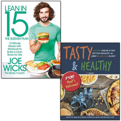Lean In 15 The Sustain Plan and Tasty and Healthy Fuck That'S Delicious 2 Books Collection Set - The Book Bundle