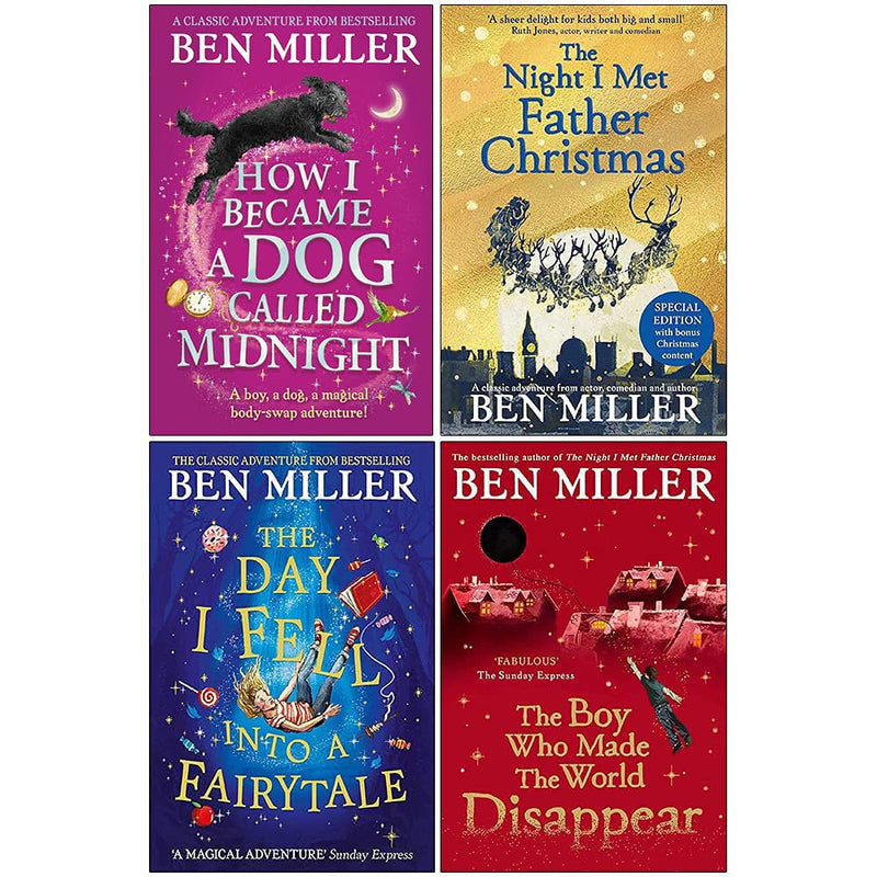 Ben Miller Collection 4 Books Set ( The Night I Met Father, The Day I Fell Into a Fairytale) - The Book Bundle