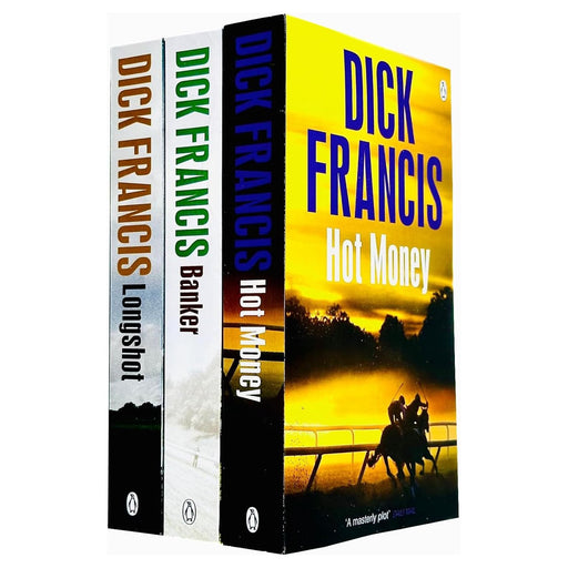 Dick Francis Collection 3 Books Set (Hot Money, Banker & Longshot) - The Book Bundle