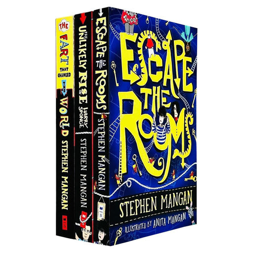Stephen Mangan 3 Books Collection Set (The Fart that Changed the World) - The Book Bundle