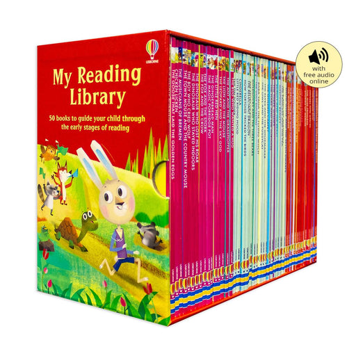 My Reading Library 50 Book Collection Box Set Magic Porridge Pot, King's Pudding, Musicians of Bremen - The Book Bundle