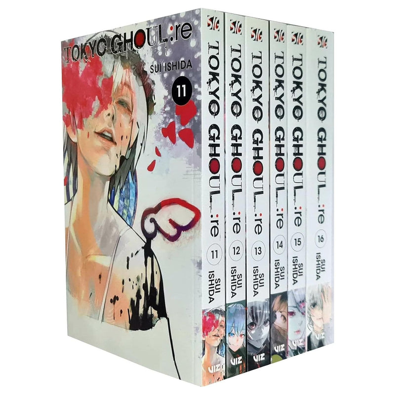 Tokyo Ghoul Re Series Volume 11-16 Collection 6 Books Set by Sui Ishida - The Book Bundle